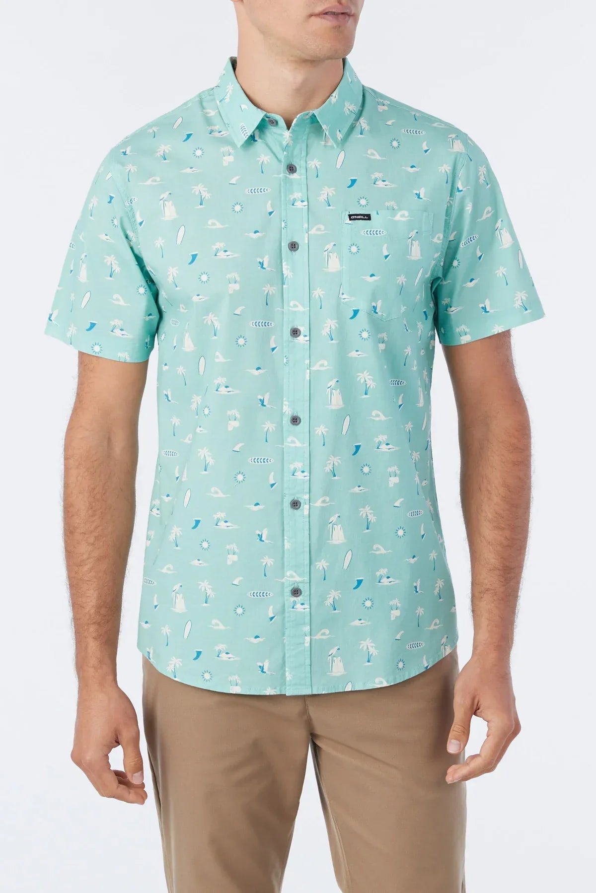 O'Neill Chemise moderne Quiver Stretch SS pour homme