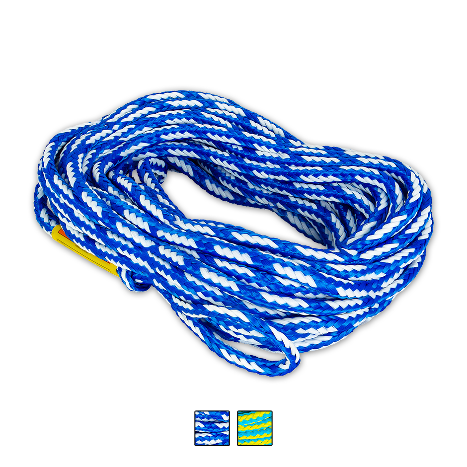 O'Brien 4-Person Floating Tube Rope in Blue/white