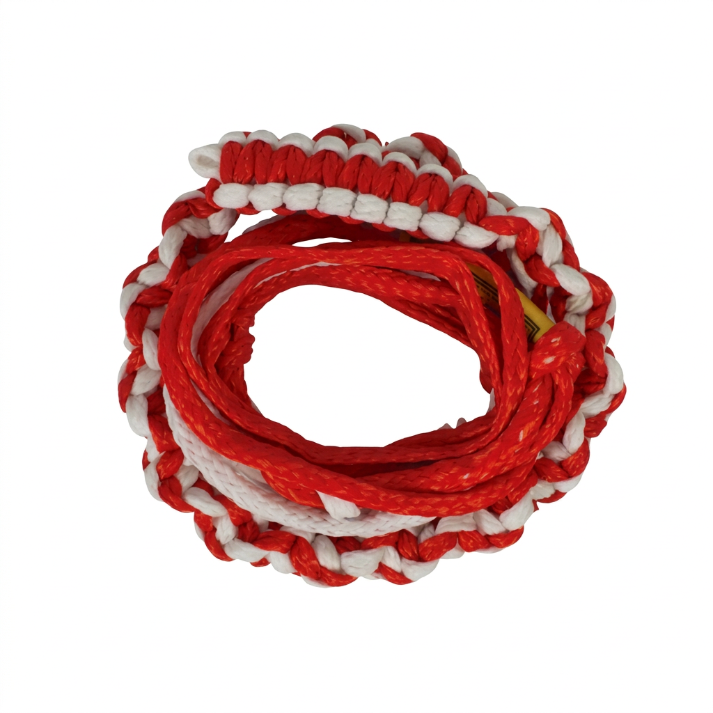 Hyperlite 20' Knotted Surf Rope red